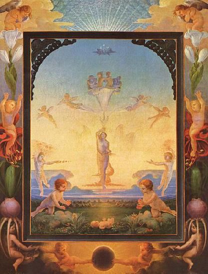 Philipp Otto Runge The Morning oil painting picture